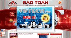 Desktop Screenshot of baotoan.com.vn
