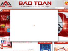 Tablet Screenshot of baotoan.com.vn